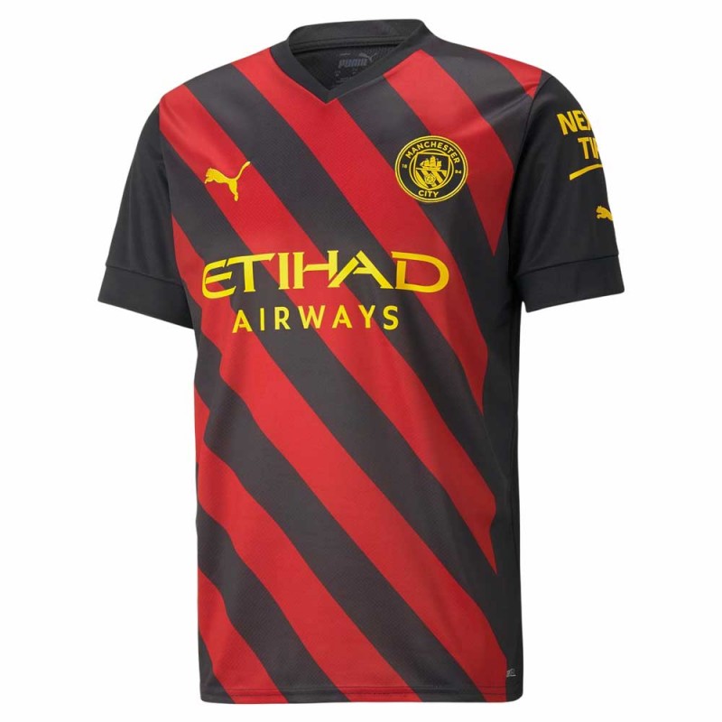 Manchester City 2022/23 Premier League Away Shirt with Haaland 9 