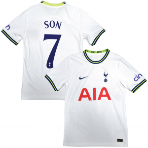 Nike Tottenham Harry Kane Home Jersey w/ Champions League Patches 22/23 (White) Size 2XL