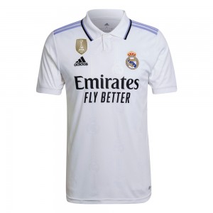 Real Madrid 2022/23 Home Shirt With Benzema 9 And 2022 CWC