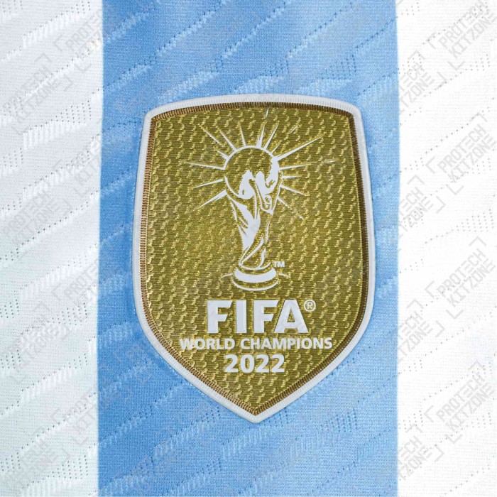[Player Edition] Argentina 3 Stars Heat Rdy. Home Shirt With Messi 10 and Player Version 2022 World Champions Patch 