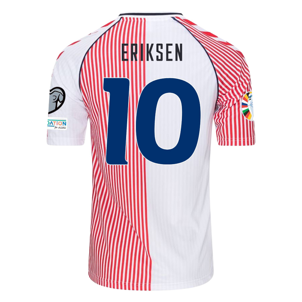 Denmark Retro 1986 World Cup Away Shirt + Eriksen 10 (Euro 2024 Qualifiers Fullset) (221779-9001-E10, Jerseys / Shirts, Hummel) by www.protechkitzone.com Denmark Retro 1986 World Cup Away Shirt + Eriksen 10 (Euro 2024 Qualifiers Fullset)