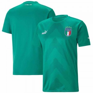 Italy 2022 Goalkeeper Shirt (Green) 