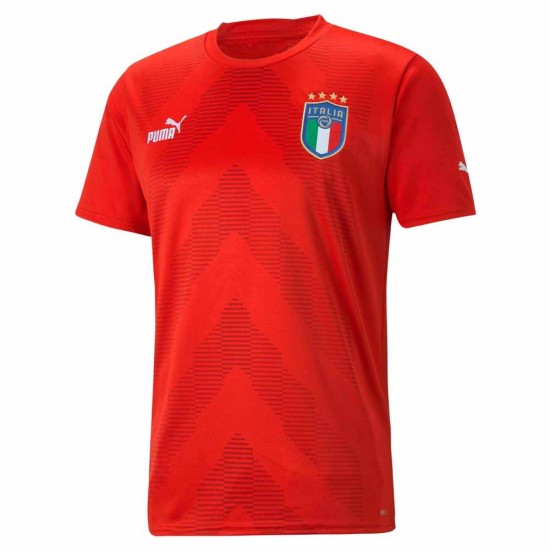 Italy 2022 Goalkeeper Shirt (Red) 