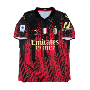 [Player Edition] AC Milan x KOCHÉ 22/23 Ultraweave Fourth Shirt With Messias Jr 30 and Box (Serie A Full Set Version) 