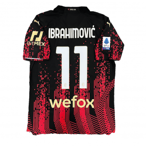 [Player Edition] AC Milan x KOCHÉ 22/23 Ultraweave Fourth Shirt With Ibrahimovic 11 and Box (Serie A Full Set Version) - Size M 