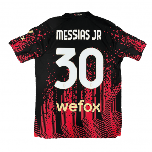 [Player Edition] AC Milan x KOCHÉ 22/23 Ultraweave Fourth Shirt With Messias Jr 30 and Box (Serie A Full Set Version) 