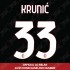 Krunić 33 (Official AC Milan 2022/23 Home Club Name and Numbering)