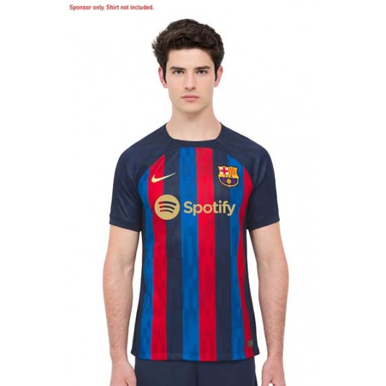Spotify + UNHCR ACNUR The UN Refugee Agency Sponsors (For Barcelona 2022/23 Home Shirt)
