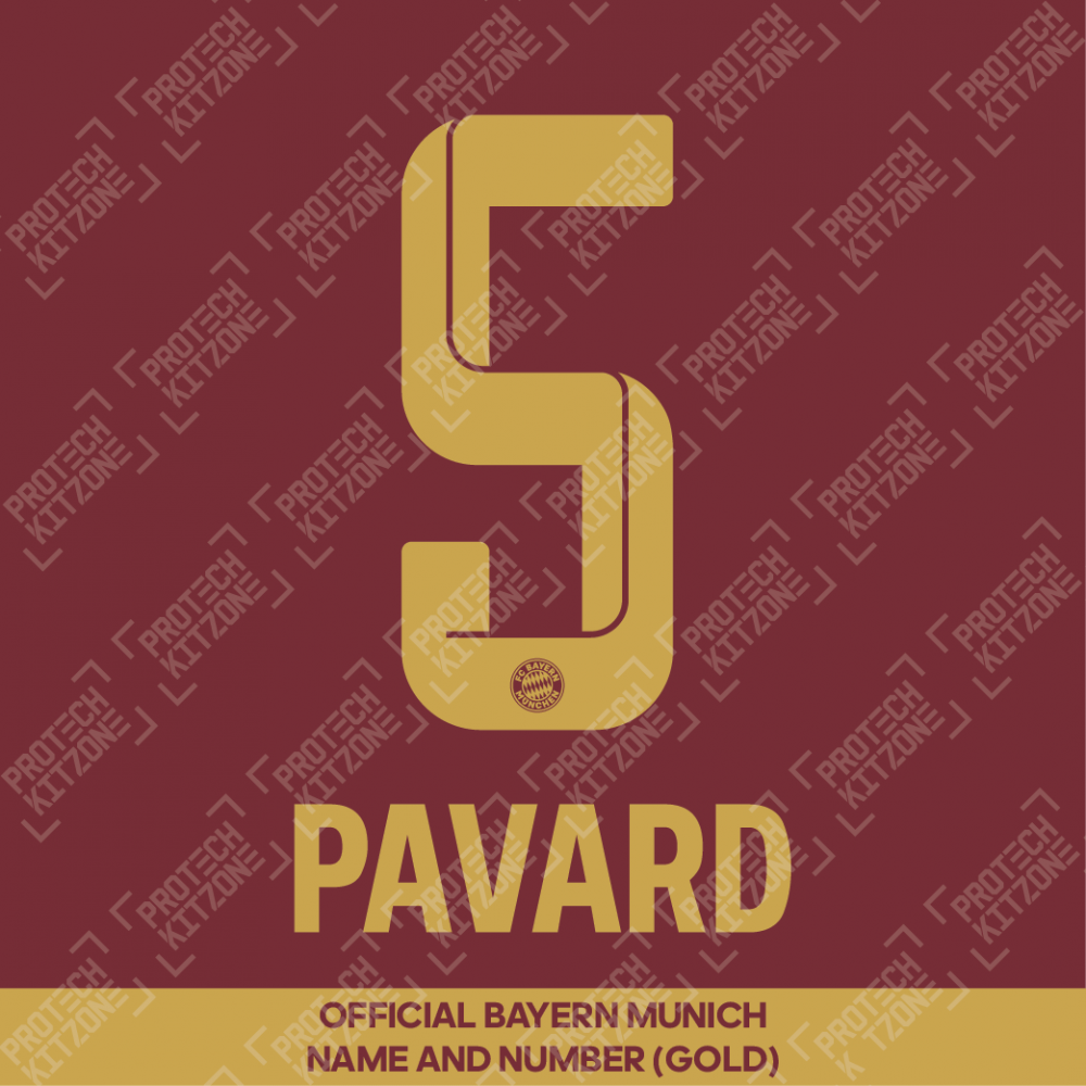 Pavard 5 (Official FC Bayern Munich 2022/23 Oktoberfest Name and Numbering) 