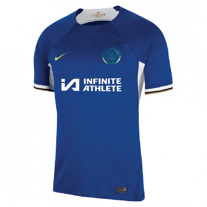 Chelsea 2023/24 Home Shirt With Infinite Athlete 