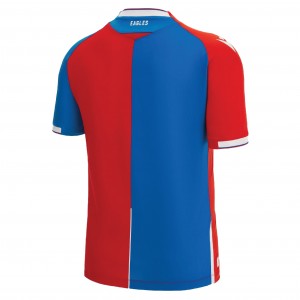 Crystal Palace 2023/24 Matchday Home Shirt with Eze 10 (Premier League Full Set Version) 
