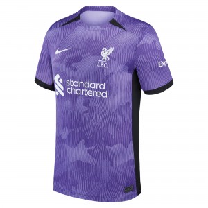 Liverpool FC 2023/24 Third Shirt With Mac Allister 10 - Premier League Version 