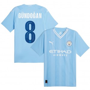 [Player Edition] Manchester City 2023/24 UEFA Champions League Ultraweave Home Shirt with Gündoğan 8