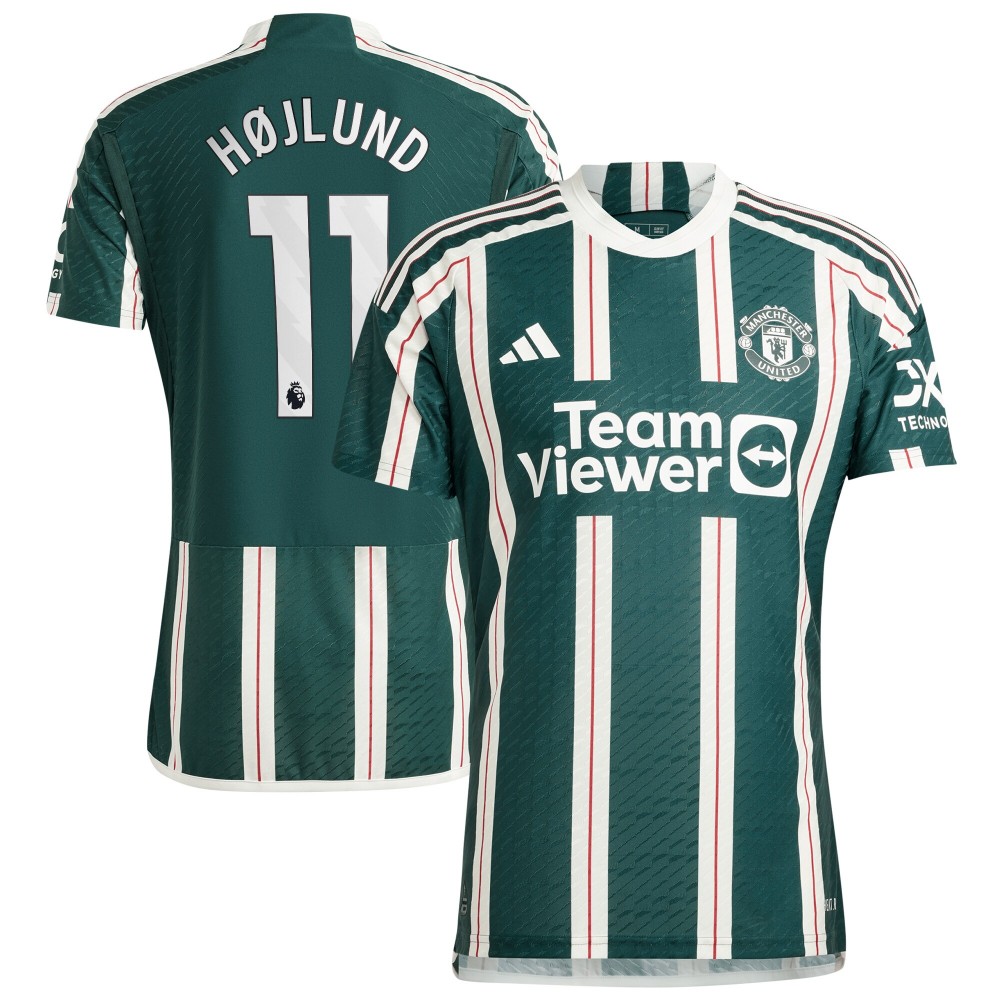 [Player Edition] Manchester United 2023/24 Heat Rdy. Away Shirt With Højlund 11 - Premier League Version