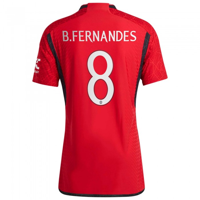 [Player Edition] Manchester United 2023/24 Heat Rdy. Home Shirt with B. Fernandes 8 - Club Version 