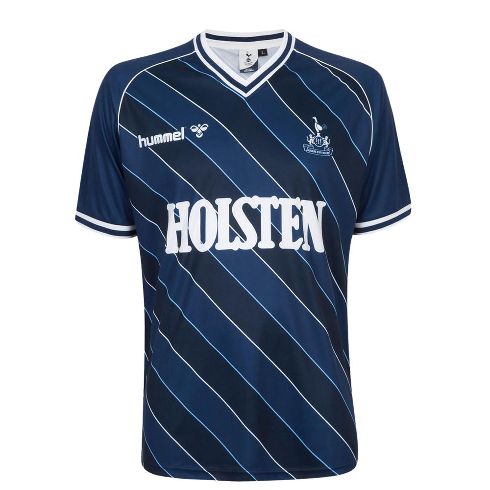 Tottenham 1986 Away Shirt (TOTRETRO-003, Jerseys / Shirts, Hummel) by www.protechkitzone.com Tottenham 1986 Away Shirt