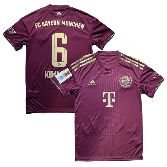 FC Bayern Munich 2022/23 Oktoberfest Shirt With Kimmich 6 (Bundesliga Full Set Version) - Size S 