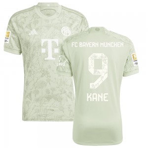 FC Bayern Munich 2023/24 Oktoberfest Shirt With Kane 9 - Official Club Version Nameset (Bundesliga Full Set Version) 