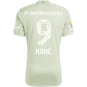 FC Bayern Munich 2023/24 Oktoberfest Shirt With Kane 9 - Official Club Version Nameset (Bundesliga Full Set Version) 