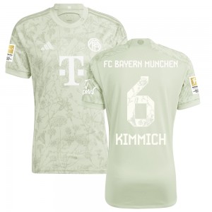 FC Bayern Munich 2023/24 Oktoberfest Shirt With Kimmich 6 - Official Club Version Nameset (Bundesliga Full Set Version) 