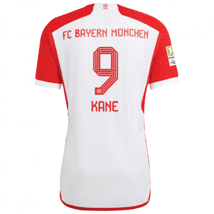 [Player Edition] FC Bayern Munich 2023/24 Home Shirt With KANE 9 - Bundesliga Full Set Version 