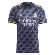 Real Madrid 2023/24 Away Shirt With 2022 Club World Champions 