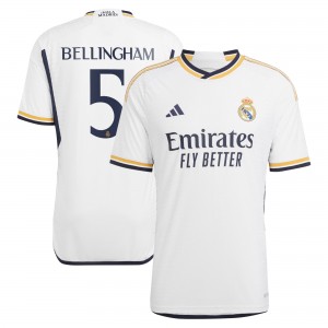 [Player Edition] Real Madrid 2023/24 Heat Rdy. Home Shirt with Bellingham 5