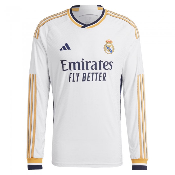 [Long Sleeve - Player Edition] Real Madrid 2023/24 Heat Rdy. Home Shirt 