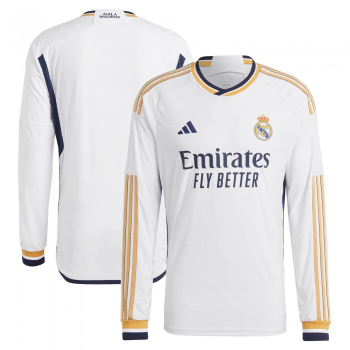 [Long Sleeve - Player Edition] Real Madrid 2023/24 Heat Rdy. Home Shirt 