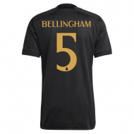 Real Madrid 2023/24 Third Shirt With 2022 Club World Champions And Bellingham 5