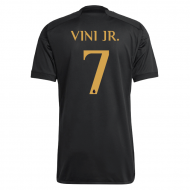 Real Madrid 2023/24 Third Shirt With 2022 Club World Champions And Vini Jr. 7
