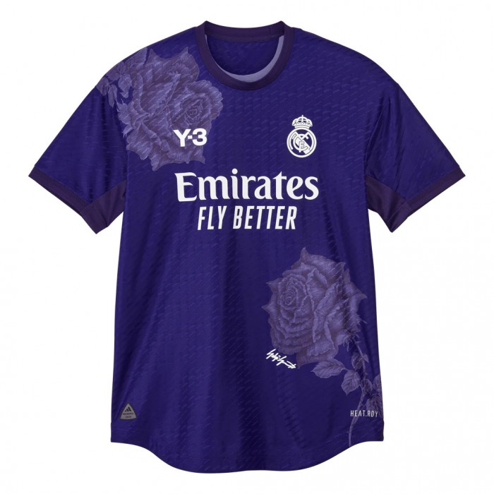 [Limited Edition] Adidas Y-3 Real Madrid 2023/24 Heat Rdy. Fourth Shirt - Purple 