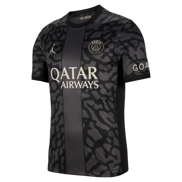 PSG x Jordan 2023/24 Third Shirt With Lee Kang In 19 - UEFA Champions League Full Set Version 