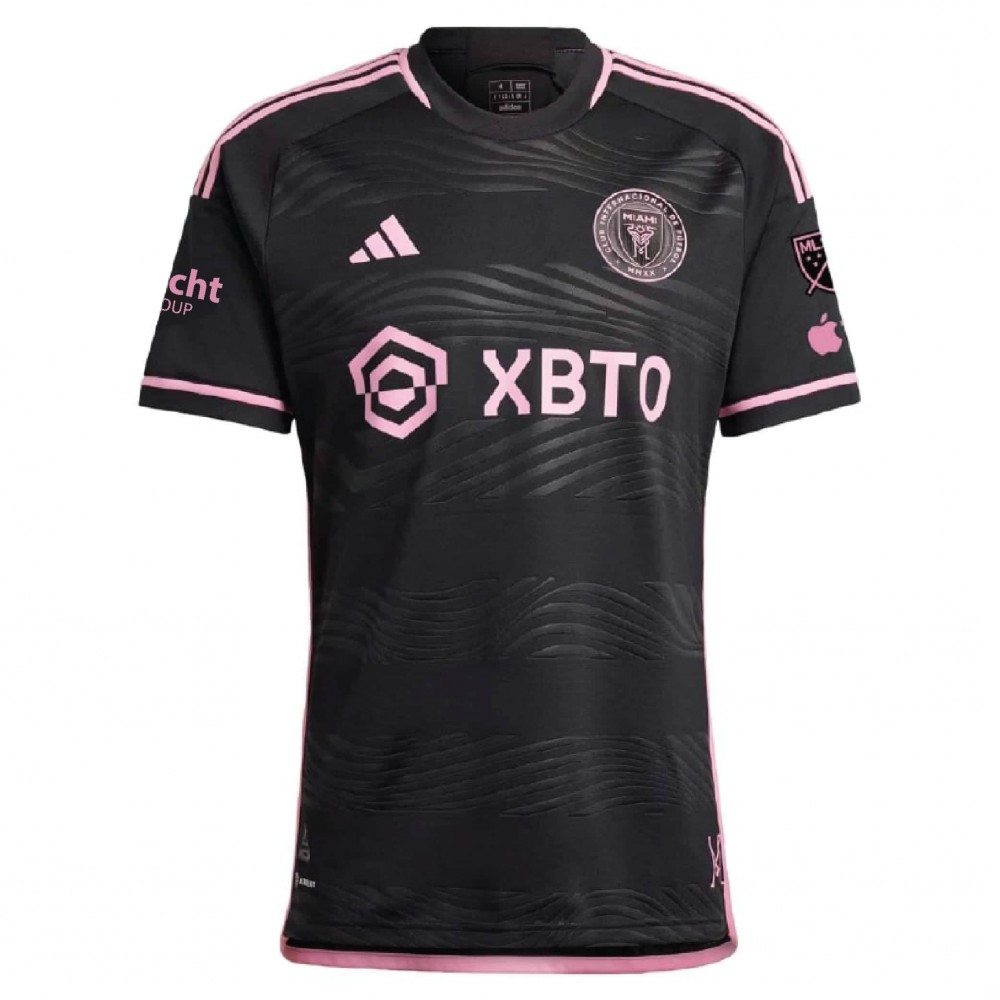[Player Edition] Inter Miami CF 2023 Away Shirt with Messi 10 - Fullset with Patch and Sponsors 