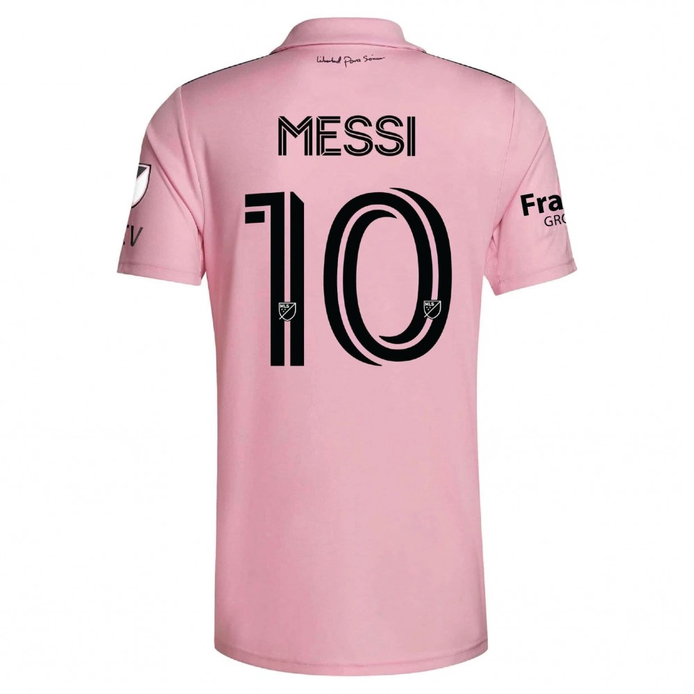 Inter Miami CF 2023 Home Shirt with Messi 10 MLS version (IB5027 M10, Jerseys / Shirts, Adidas) by www.protechkitzone.com Inter Miami CF 2023 Home Shirt with Messi 10 MLS version