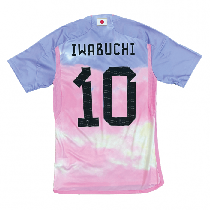 Japan Women 2023 Away Shirt With Iwabuchi 10 (Men's Cutting) - Size Asia L