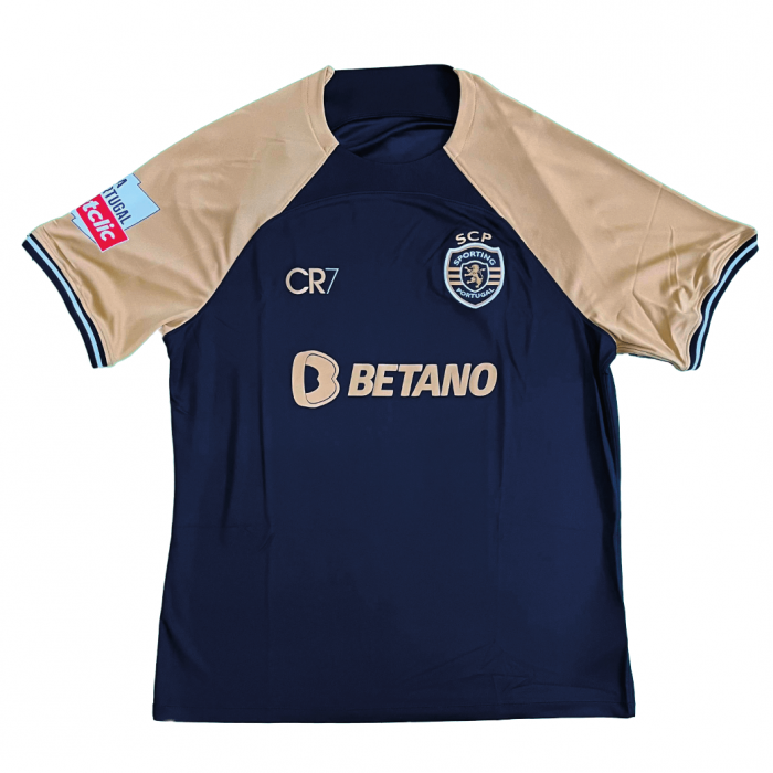 Sporting Lisbon x CR7 2023/24 Third Shirt With Paulinho 20 (Liga Portugal Full Set Version) 