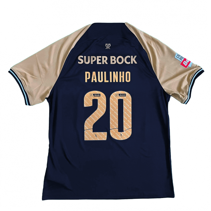 Sporting Lisbon x CR7 2023/24 Third Shirt With Paulinho 20 (Liga Portugal Full Set Version) 