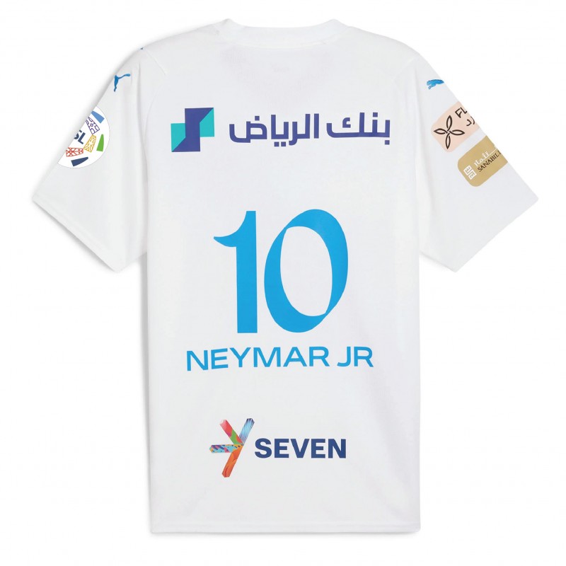 Al Hilal 2023/24 Away Shirt With Neymar Jr 10 (Saudi Pro League Full Set Version) 
