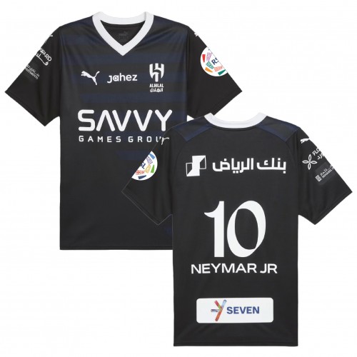 Al Hilal 2023/24 Third Shirt With Neymar Jr 10 (Saudi Pro League Full Set Version) 