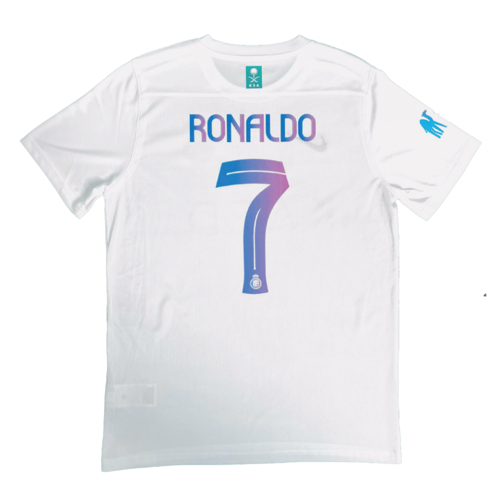 Al Nassr 2023 Third Shirt With Ronaldo 7 (BV6708-100, Jerseys / Shirts, Nike) by www.protechkitzone.com Al Nassr 2023 Third Shirt With Ronaldo 7