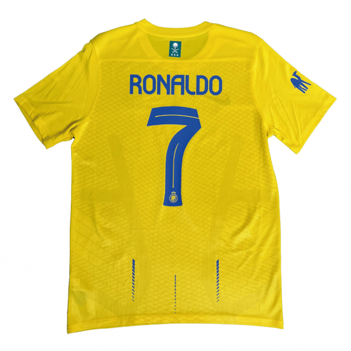Al Nassr 2023 Home Shirt With Ronaldo 7 
