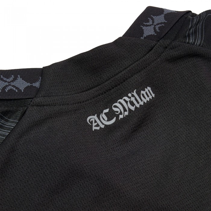 AC Milan x Pleasures 2023/24 Fourth Shirt - Dark Version (Oversea Imported Version)