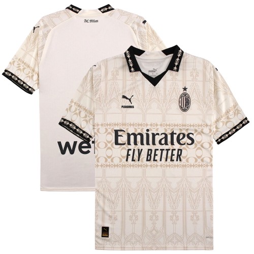 AC Milan x Pleasures 2023/24 Fourth Shirt - Light Version (Oversea Imported Version)
