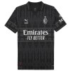 [Player Edition] AC Milan x Pleasures 2023/24 Ultraweave Fourth Shirt - Dark Version (Oversea Imported Version)