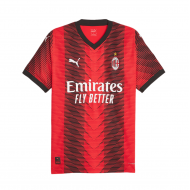 [Player Edition] AC Milan 2023/24 Ultraweave Home Shirt With Ibrahimović 11 and WEFOX
