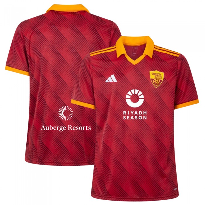 AS Roma 2023/24 Fourth Shirt With Sponsors