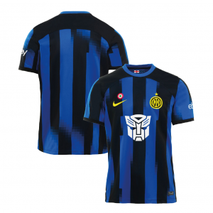 Inter Milan 2023/24 Home Shirt With Transformer + Coppa Italia + Ebay