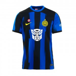 Inter Milan 2023/24 Home Shirt With Transformer + Coppa Italia + Ebay