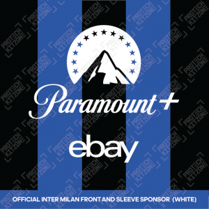 Paramount + Ebay - Official Inter Milan Sponsor Set (White) 